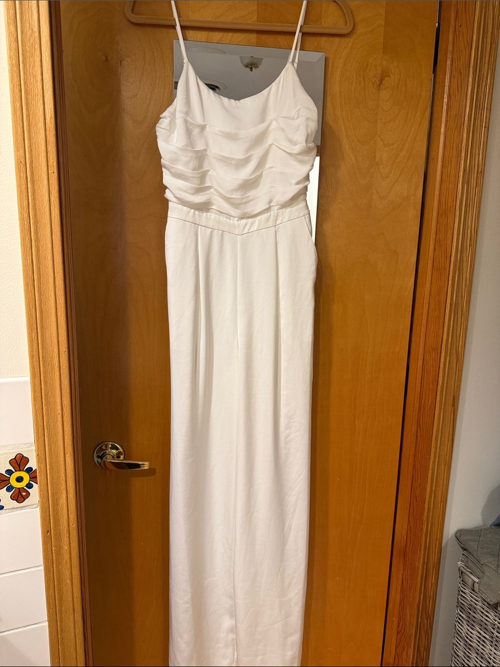 Ramy Brook Ivory “Ezra” Jumpsuit